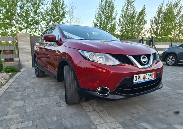 Nissan Qashqai cena 49700 przebieg: 126970, rok produkcji 2015 z Debrzno małe 154